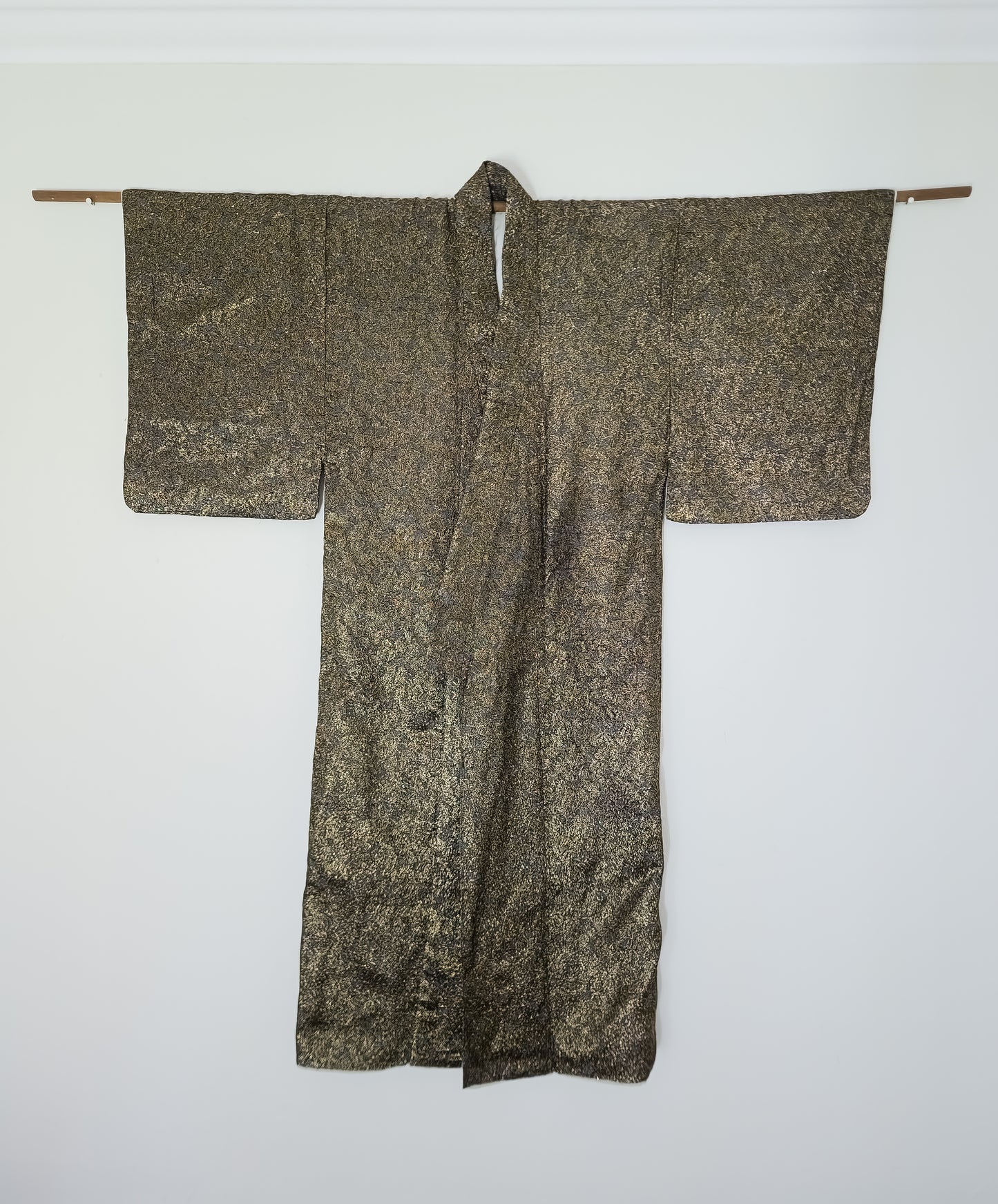 Gold brocade kimono