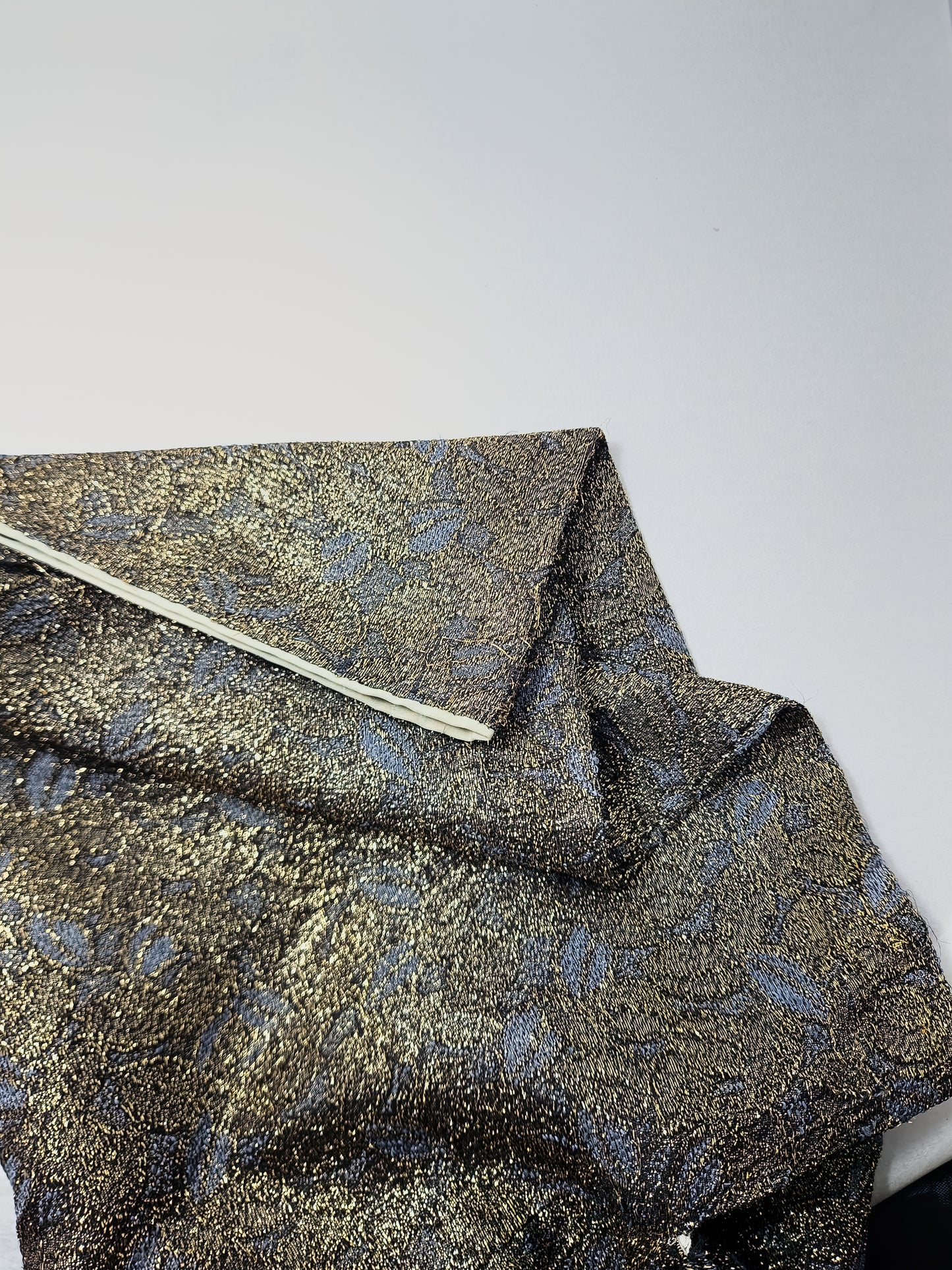 Gold brocade kimono