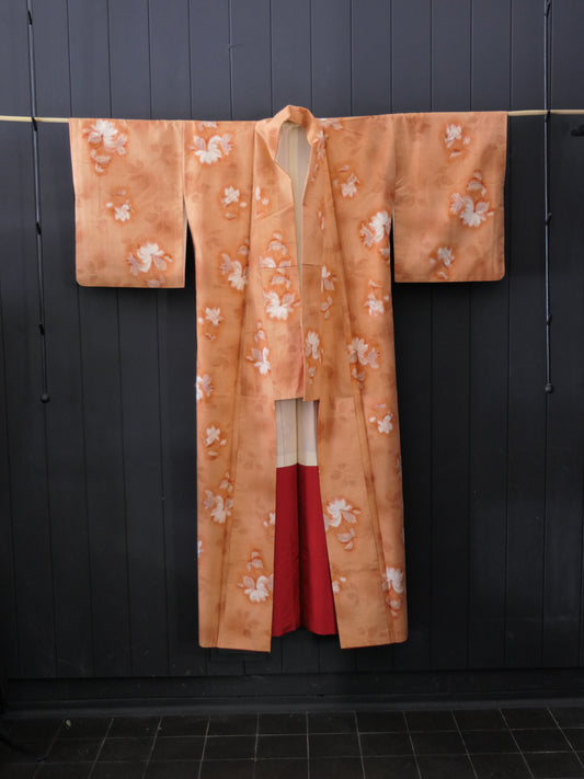 Kurume-style kasuri kimono