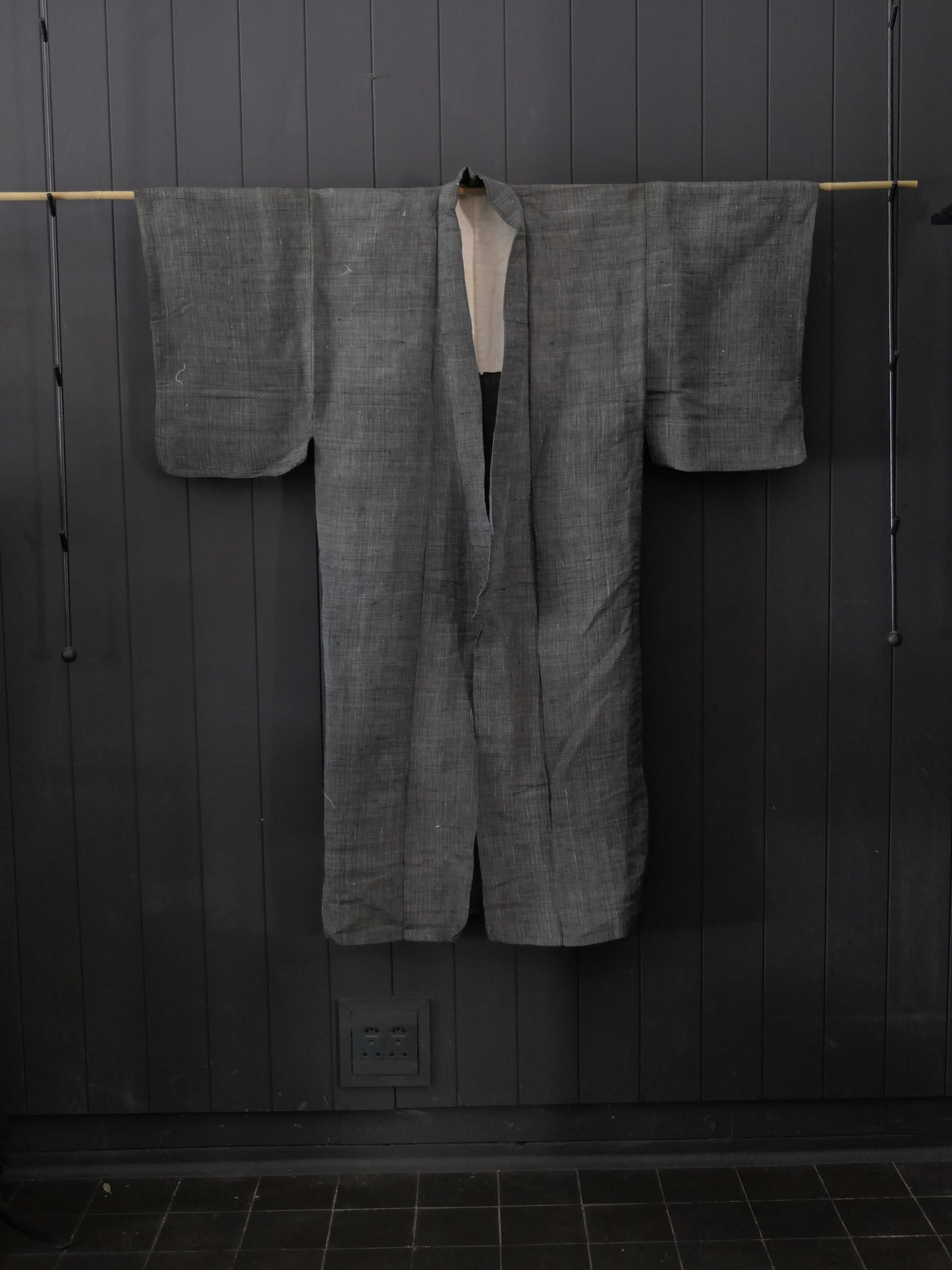 Men's hemp gauze casual kimono