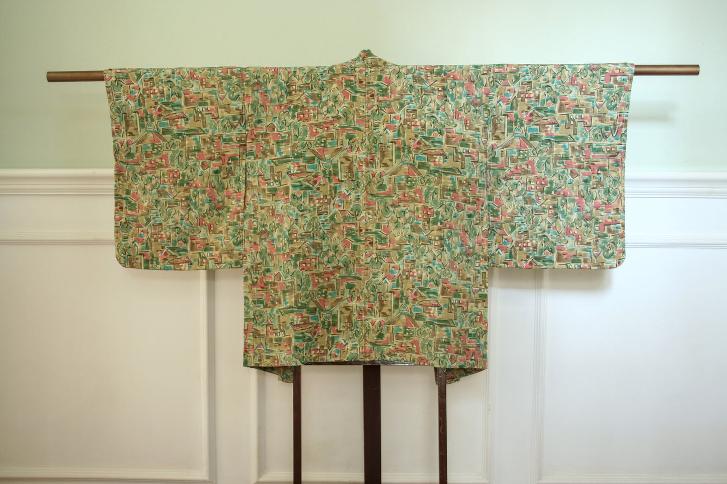 Lightweight printed haori