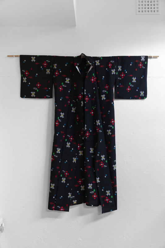 Kimono with blossom design