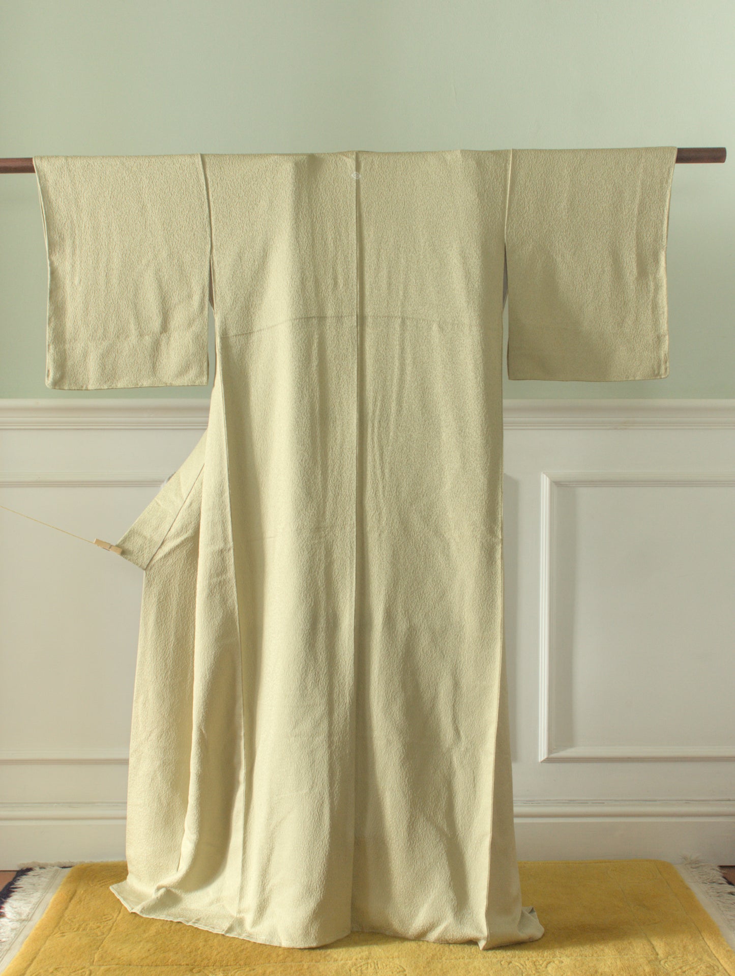 Iromuji kimono gold-green