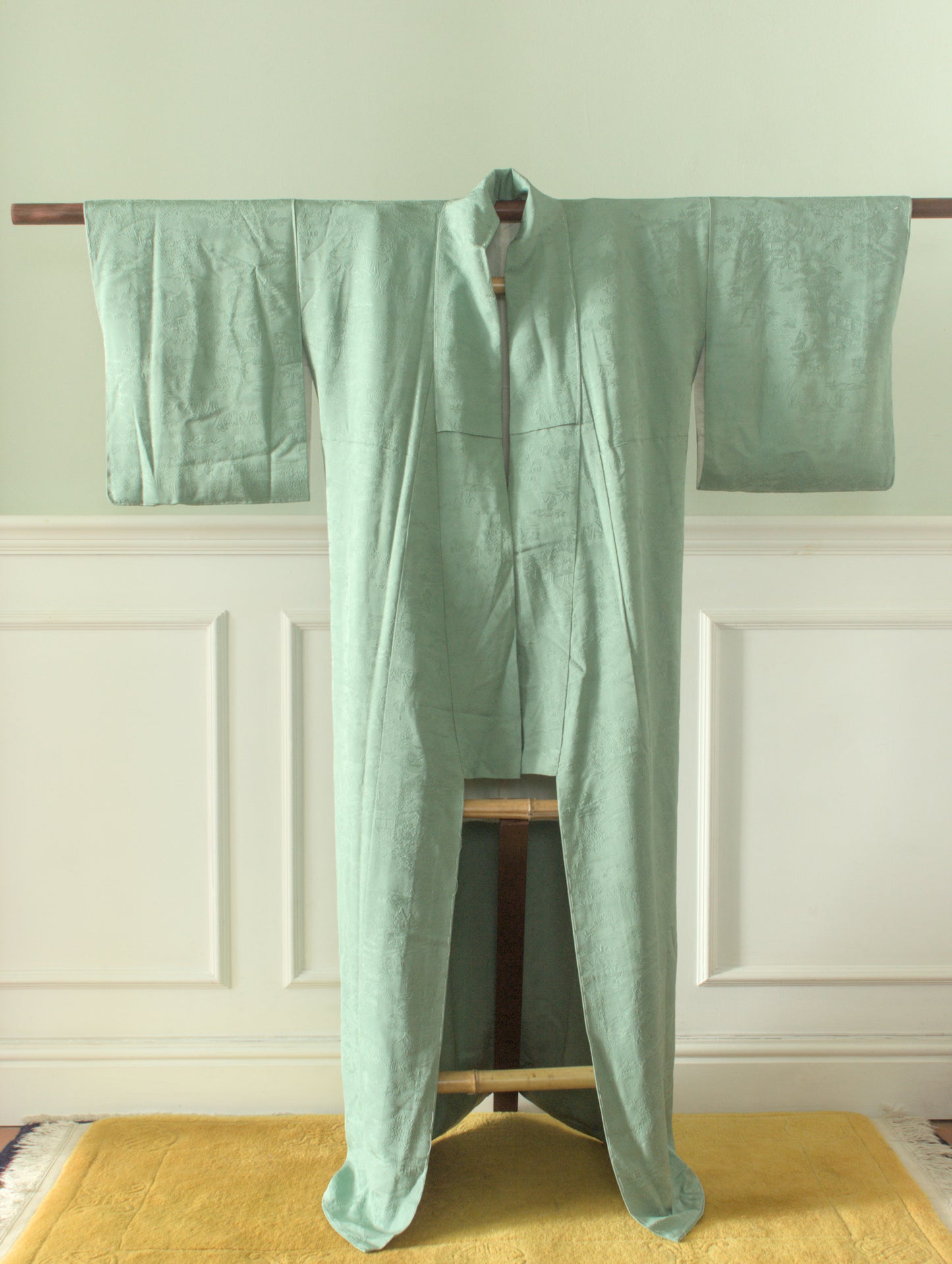 Iromuji kimono aqua