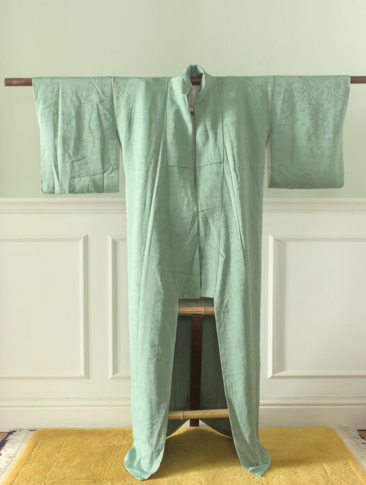 Iromuji kimono aqua