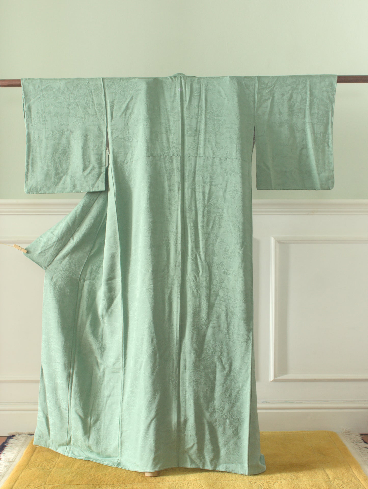 Iromuji kimono aqua